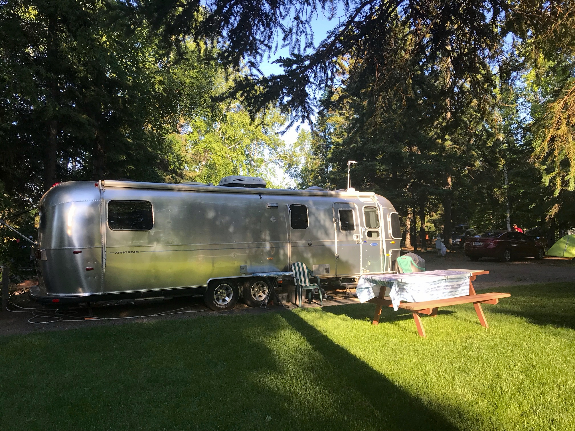 airstream at KOA Thunder Bay Shuniah Ontario