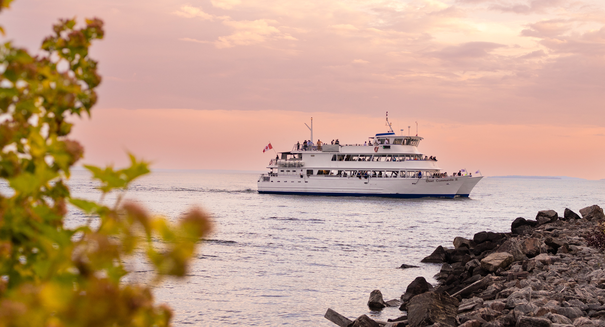 Chief Commanda II at sunset