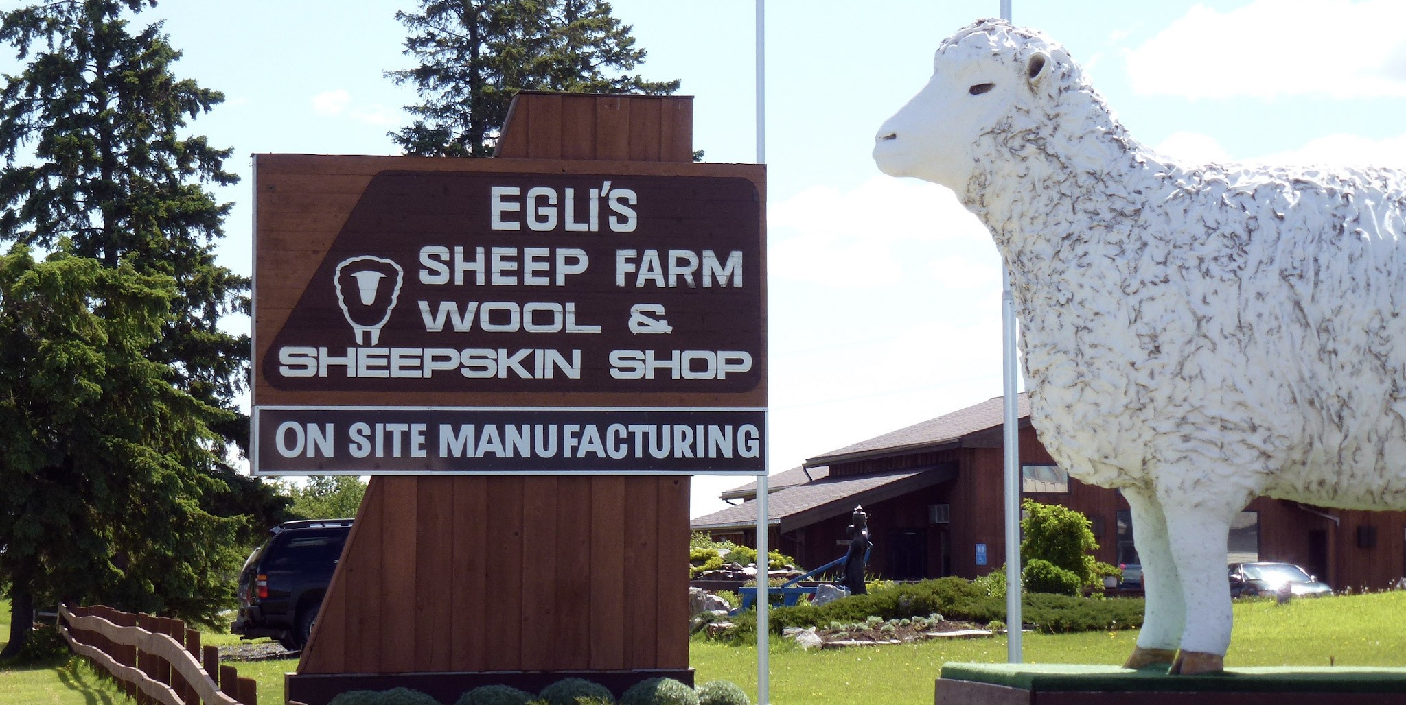 The Sheepskin and wool products here are incredible.
