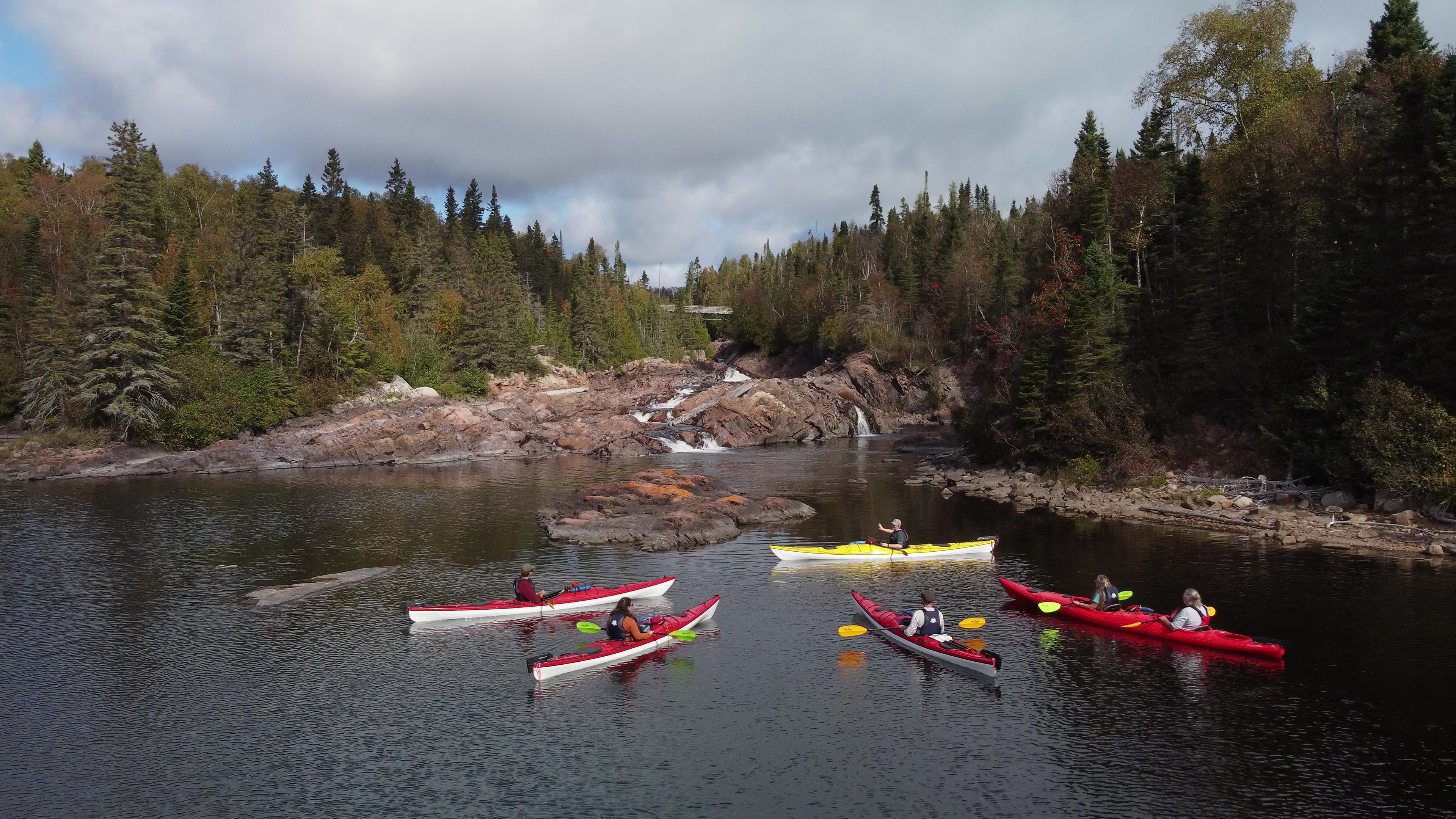 Kayaking Terrace Bay