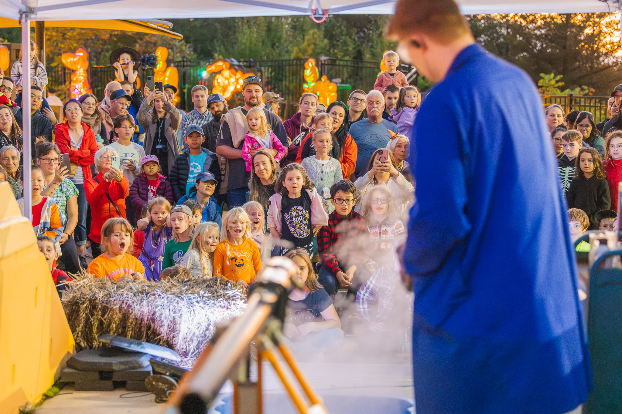 Magic Show at Science North on Halloween