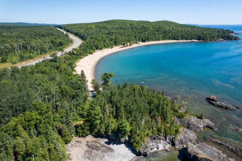 Lake Superior coastal drive