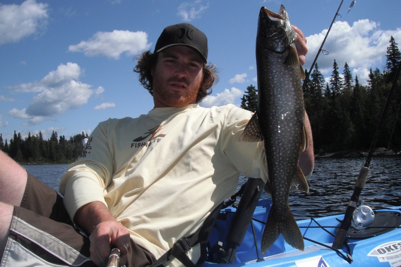 Fishing in Lake Superior