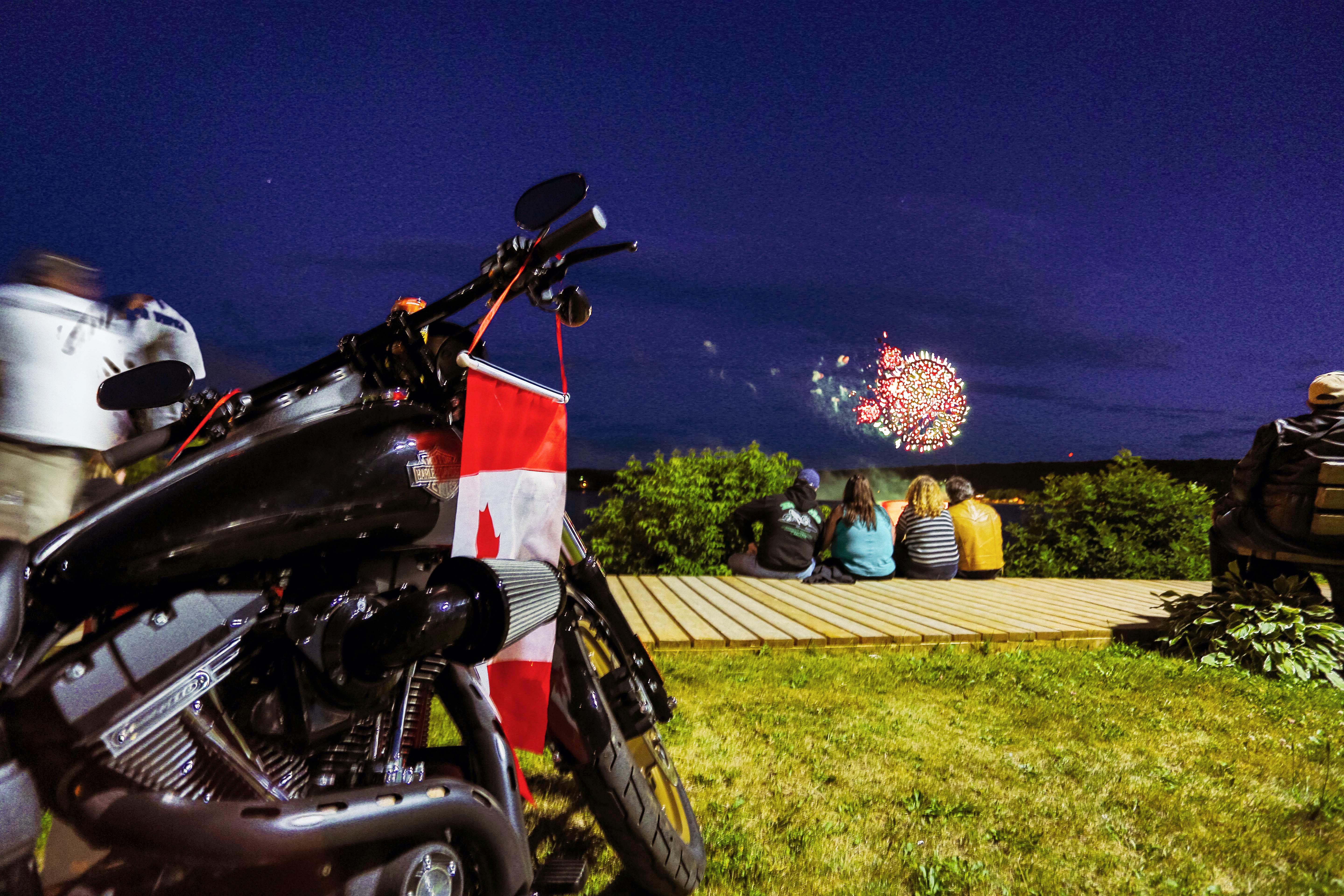 Motorcycle Bikers Reunion Fireworks Virgil Knapp ONTARIO.jpg Motorcycle Bikers Reunion Fireworks Virgil Knapp ONTARIO.jpg