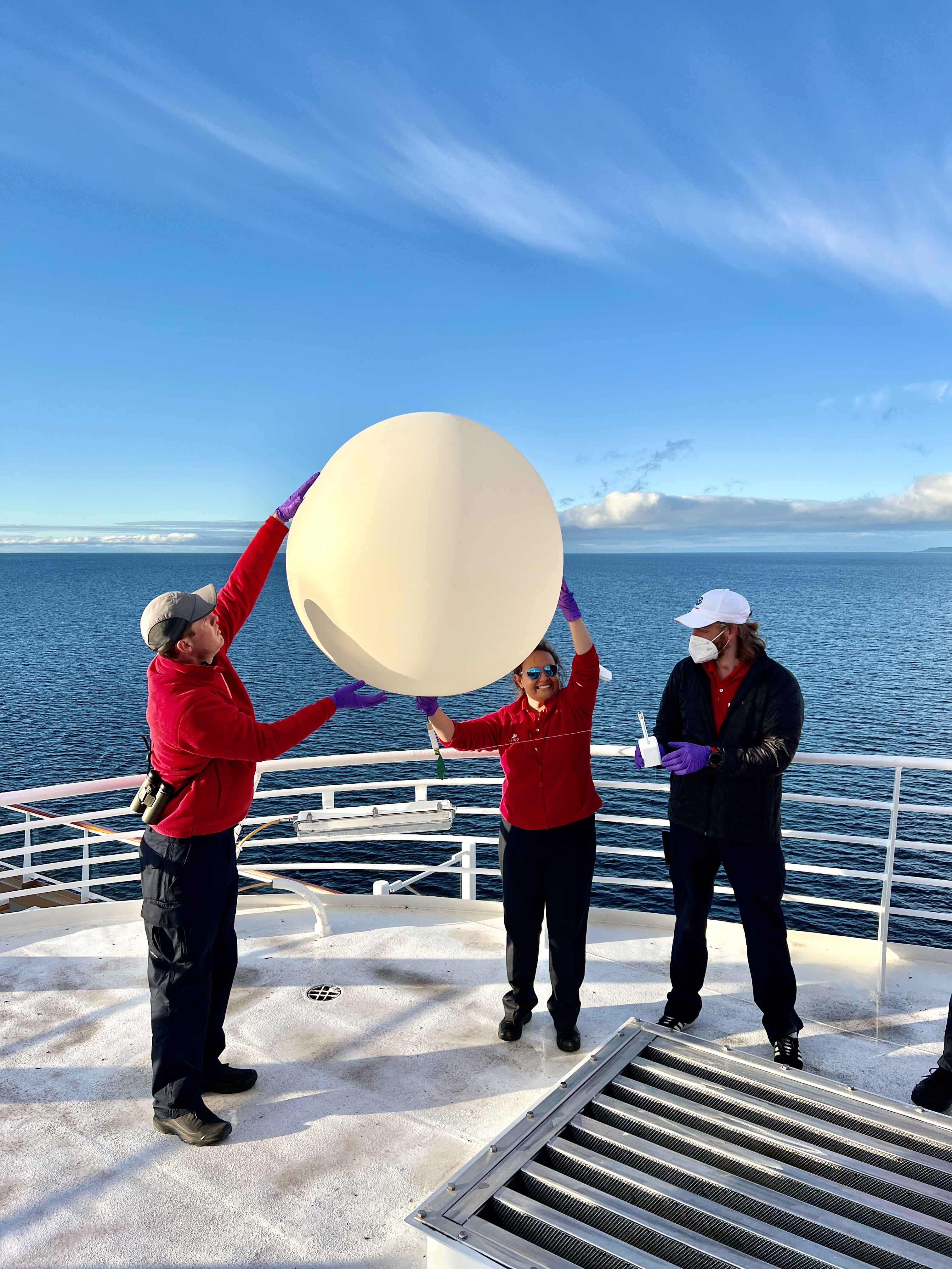 Photo 6 - Launching a Weather Balloon from the Viking Octantis- Photo Judi Cohen.JPG