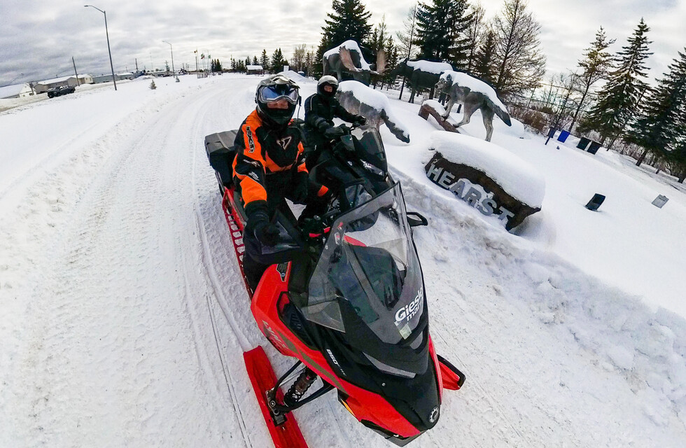 Snowmobiling In Hearst Ontario Northern Ontario Travel