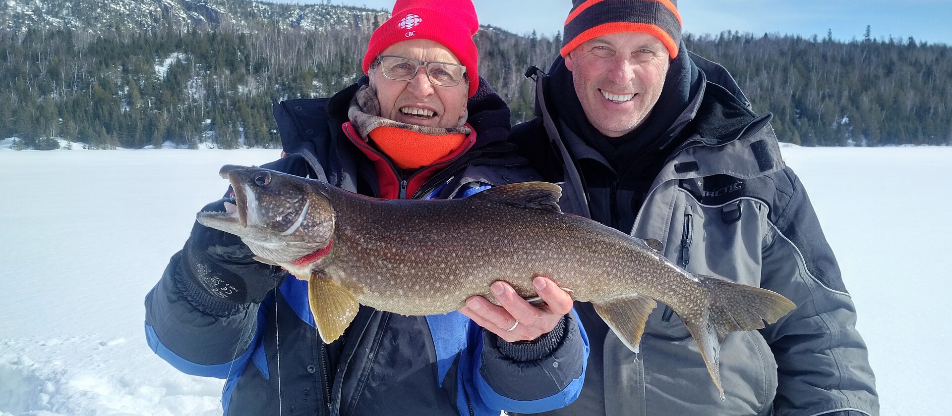 Northern Ontario Ice Fishing in Superior Country