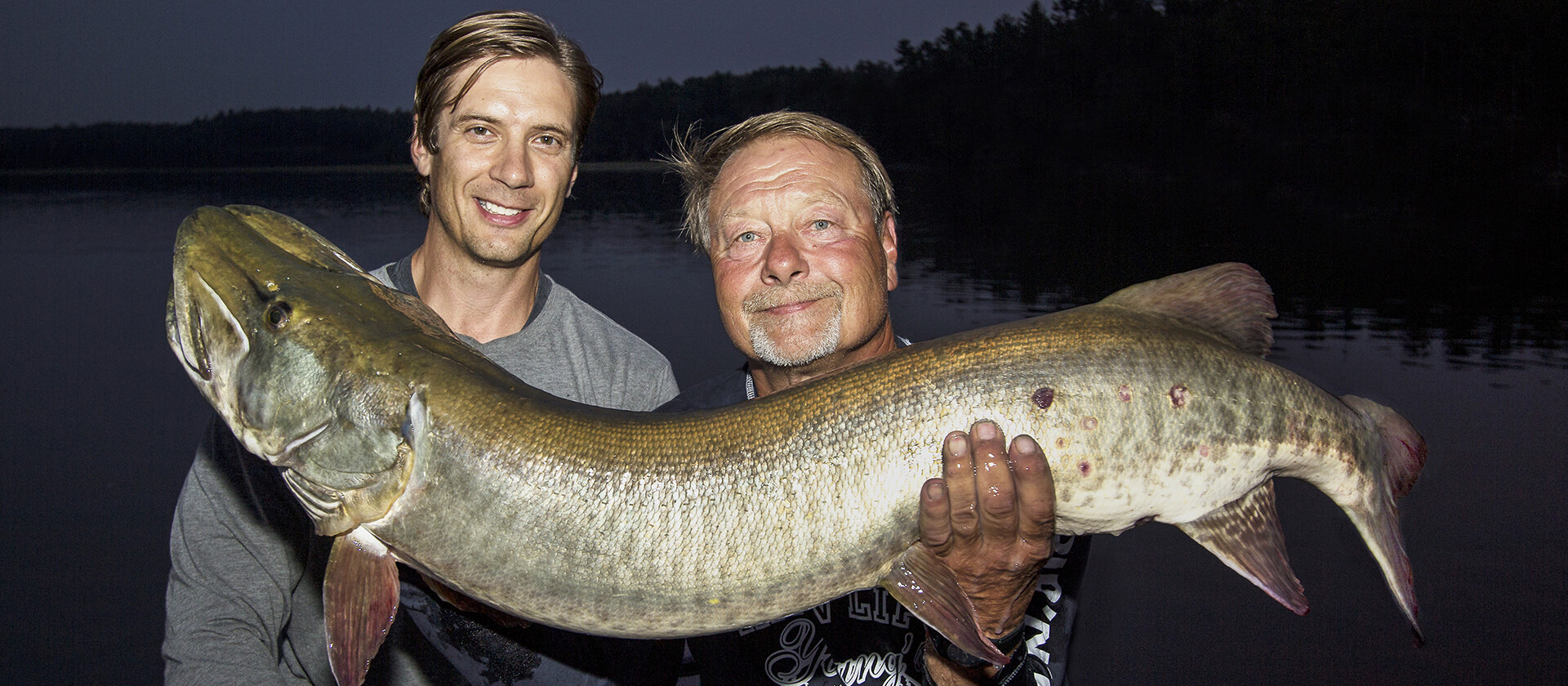 World Class Muskie at Young's Wilderness Camp
