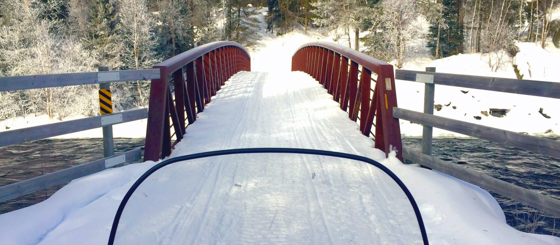 Snowmobile-least-congested-