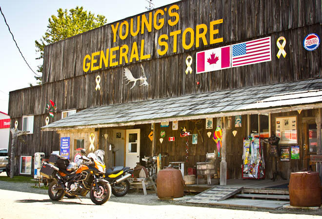 youngs general store wawa