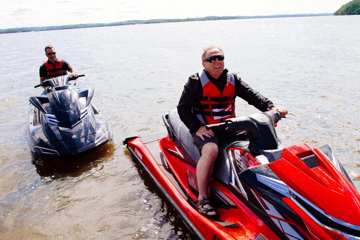 yamaha pwcs on lake temiskaming