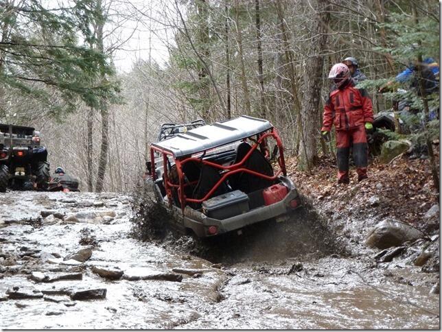 8 utv in water and mud