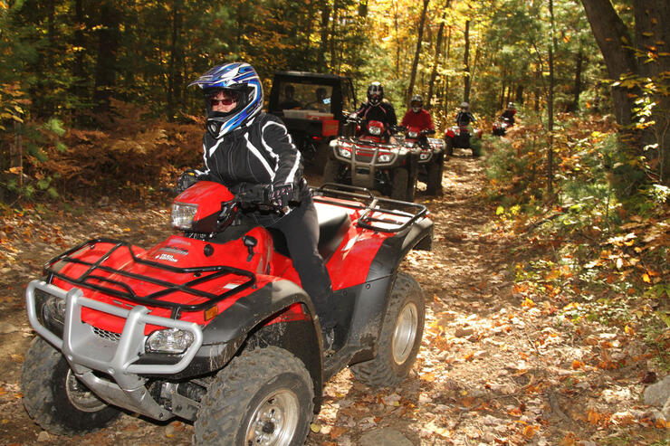 atvs and utv on mattawa trails