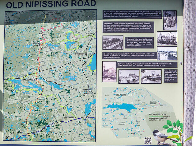old nipissing road map r