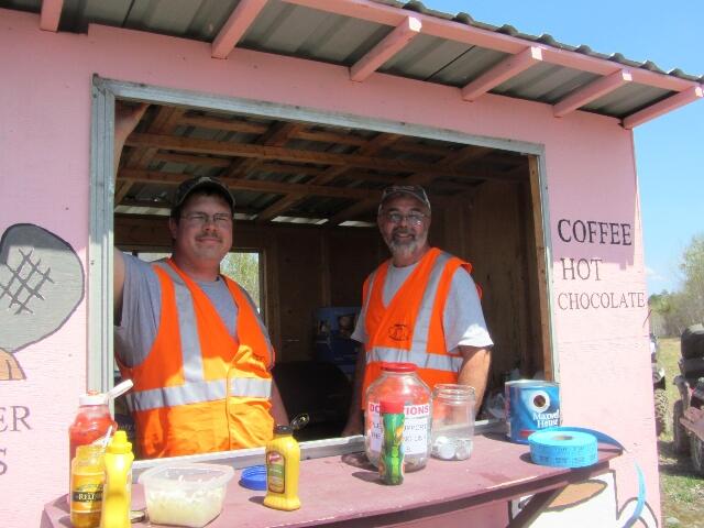 lunch booth