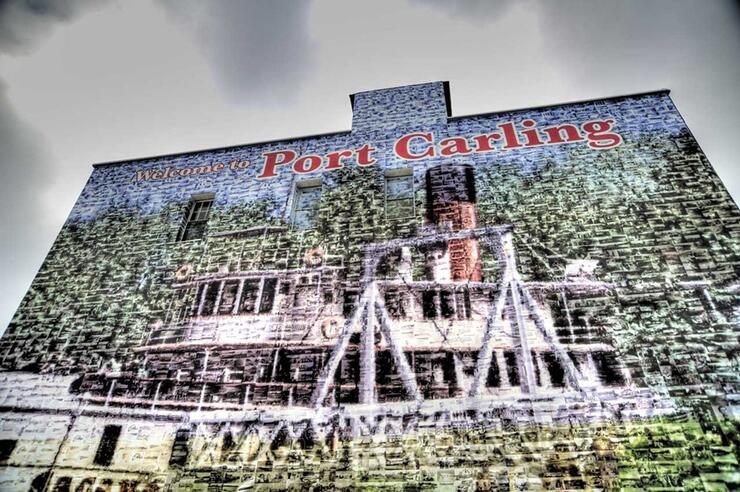 Port Carling Wall Mural (900x598)