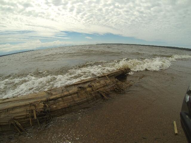 log on shore