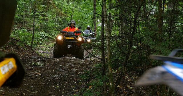 atv approaching