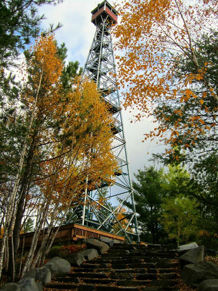 Temagami Fire Tower - Carpenter