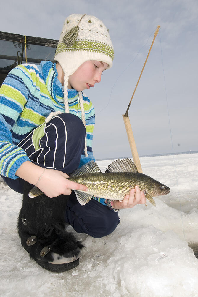 A FatherDaughter Bonding Experience—Overnight Ice Fishing Trip on Lake