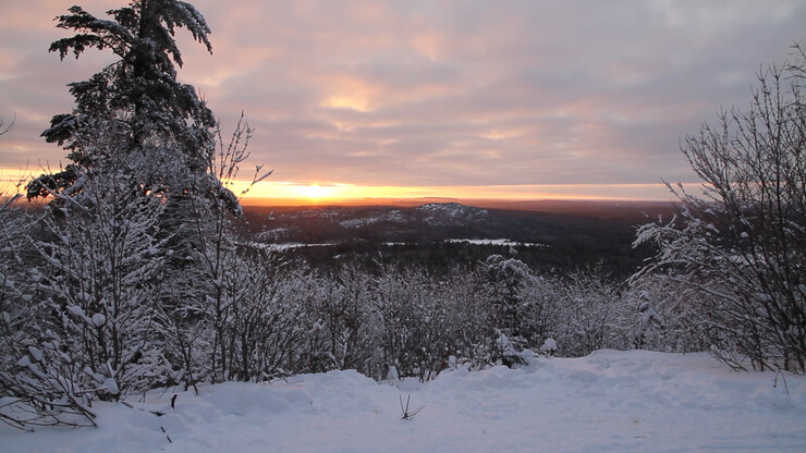 Wolf Mountain Sunset