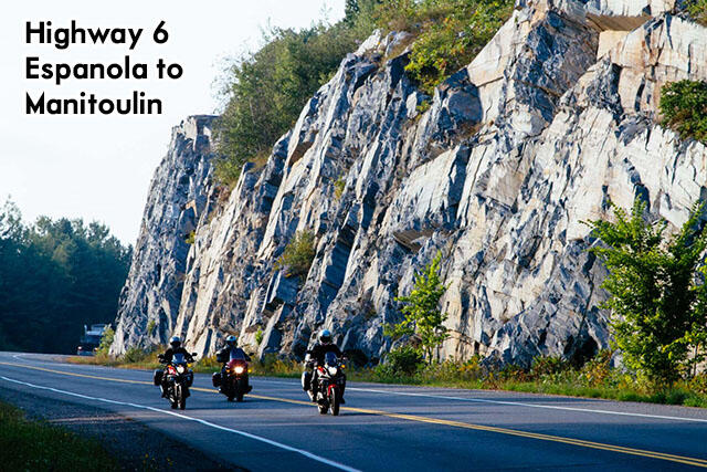 highway 6 espanola to manitoulin