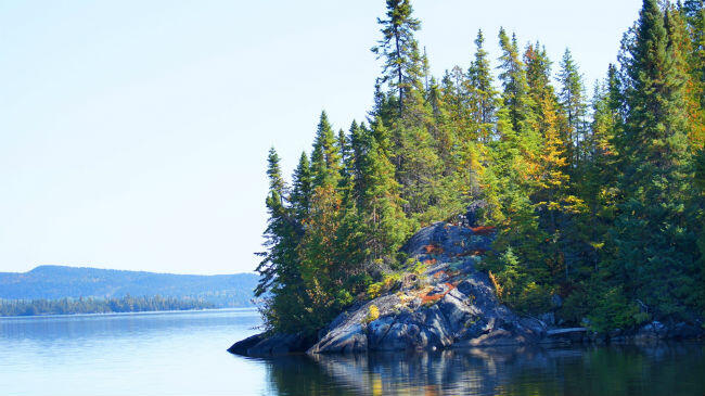 Shoreline-larder-lake