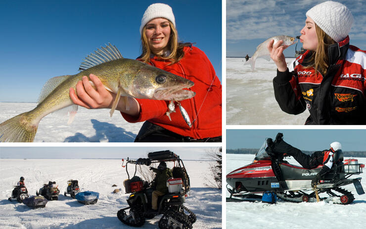 Abitibi Lake Ice Fishing Adventure