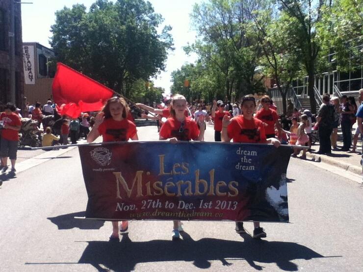 Les Mis rotary Parade