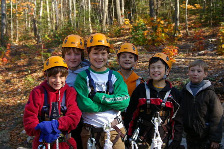 Treetop Adventures kids