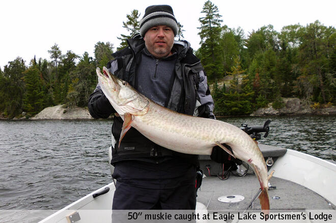 Eagle Lake Sportsmen's Lodge 50 muskie