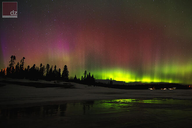March 18, 2015 Northern Lights captured by Day Vid Z Photography