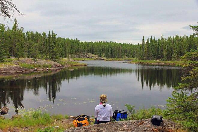 Red Lake Outfitters' Harlan Schwartz calls Stupbeck a true Canadian boreal wilderness experience. Photo: Harlan Schwartz