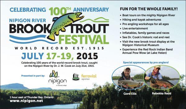 Nipigon River Brook Trout Festival 2015