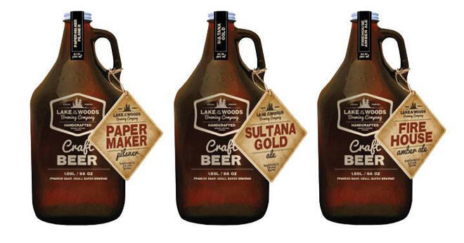 Take home a growler of the three flagship craft beers.