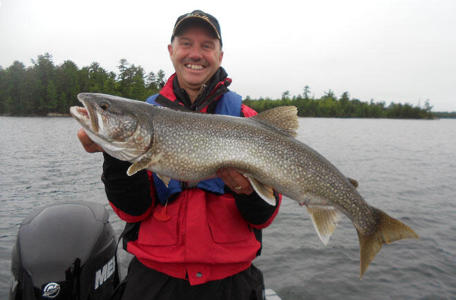 Whitefish Bay is the perfect waters for lake trout to grow to a ripe old age!