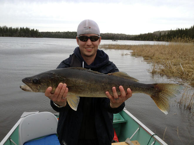 James Dean of Winnipeg caught this massive 30