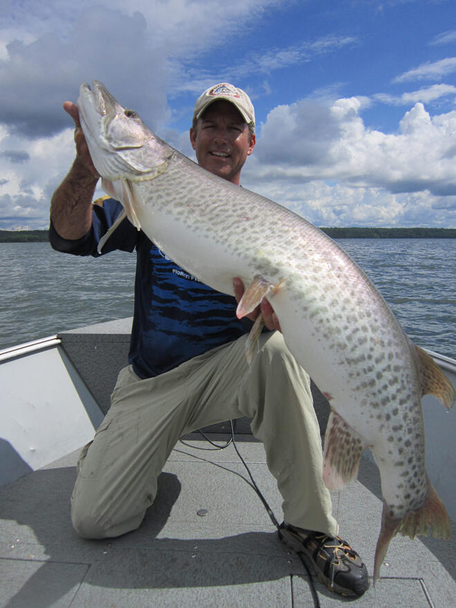 Huge Eagle Lake Muskie