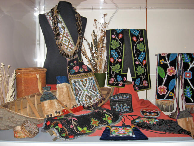 Beautiful Beadwork at the Lake of the Woods Museum