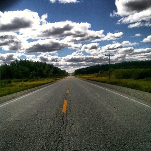 Road to Fort Frances