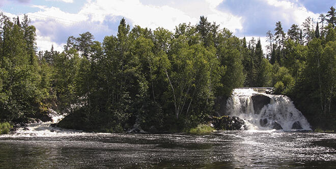 Little Falls in Atikokan, Ontario