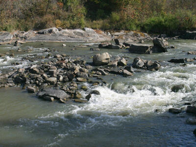 Wabigoon River Rapids in Dryden, Ontario
