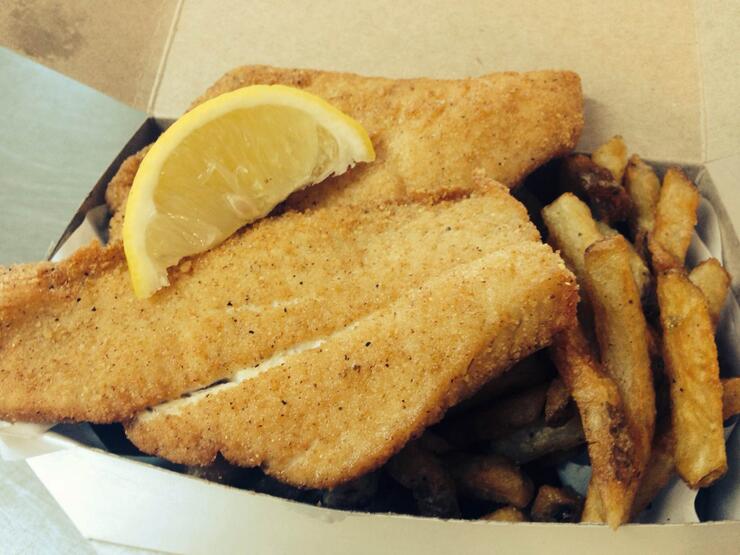 Crispy Fish and Chips - Simply Delicious