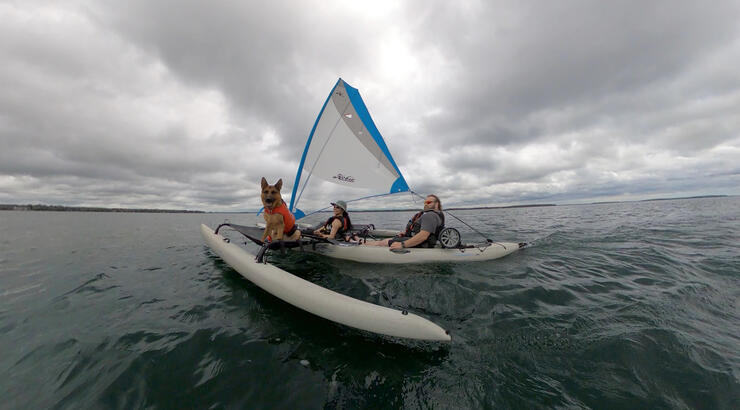 trimaran hobie tandem island mirage