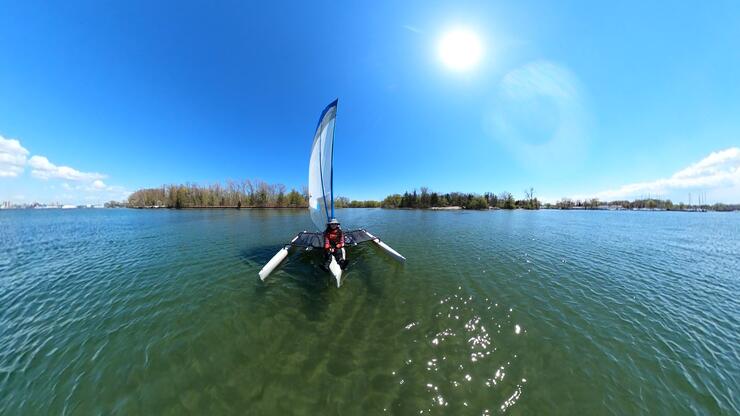 trimaran hobie tandem island mirage