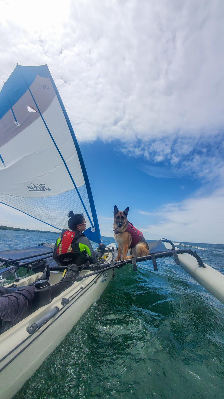 trimaran hobie tandem island mirage