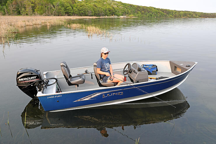 I am looking to buy my first boat for fishing ponds, lakes, and rivers in