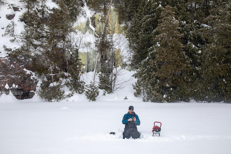 ice-fishing