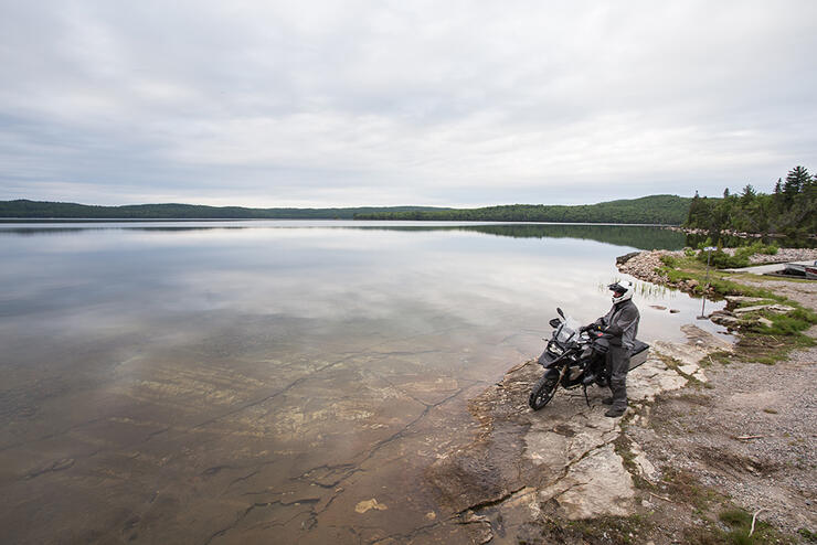 Gone Fishing - Motorcycle Touring on the Deer Trail