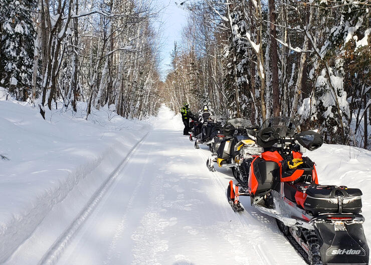 Tips for Riding Ontario's Bon Echo Loop Snowmobile Tour